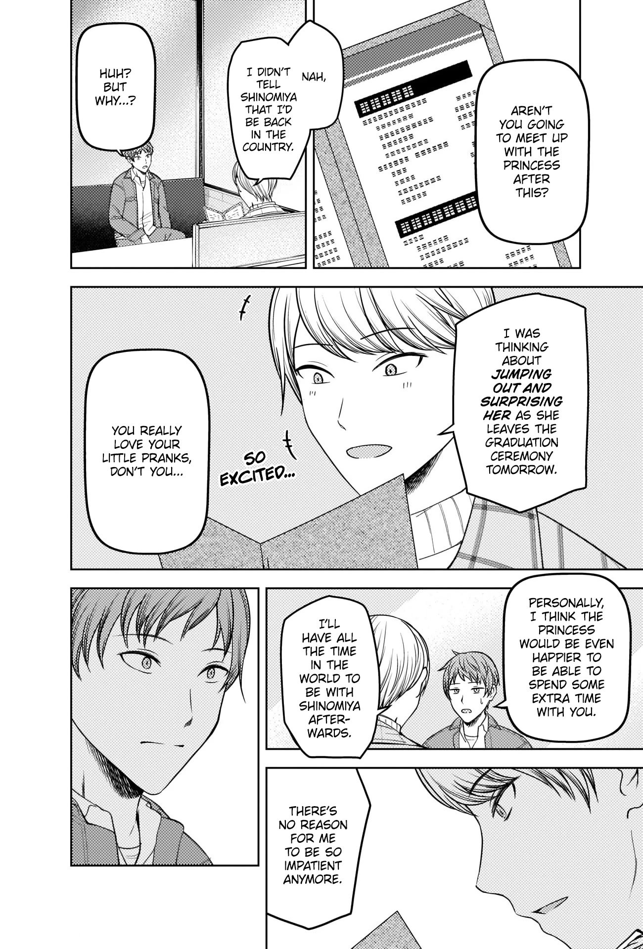 Kaguya-sama wa Kokurasetai - Tensai-tachi no Renai Zunousen chapter 280 page 1