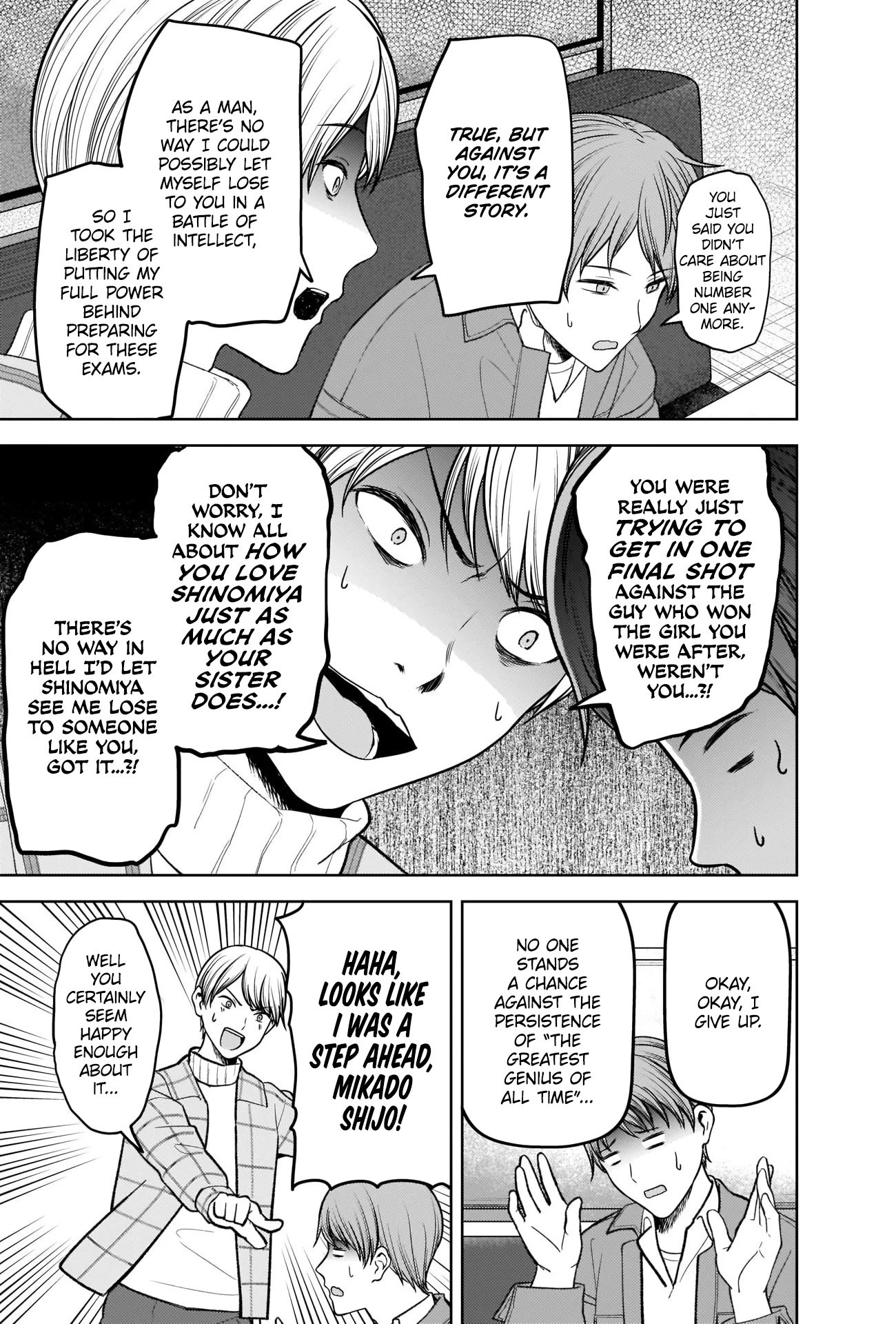 Kaguya-sama wa Kokurasetai - Tensai-tachi no Renai Zunousen chapter 280 page 16