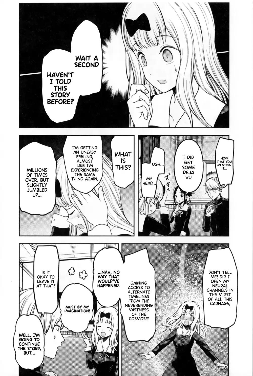 Kaguya-sama wa Kokurasetai - Tensai-tachi no Renai Zunousen chapter 46.5 page 14