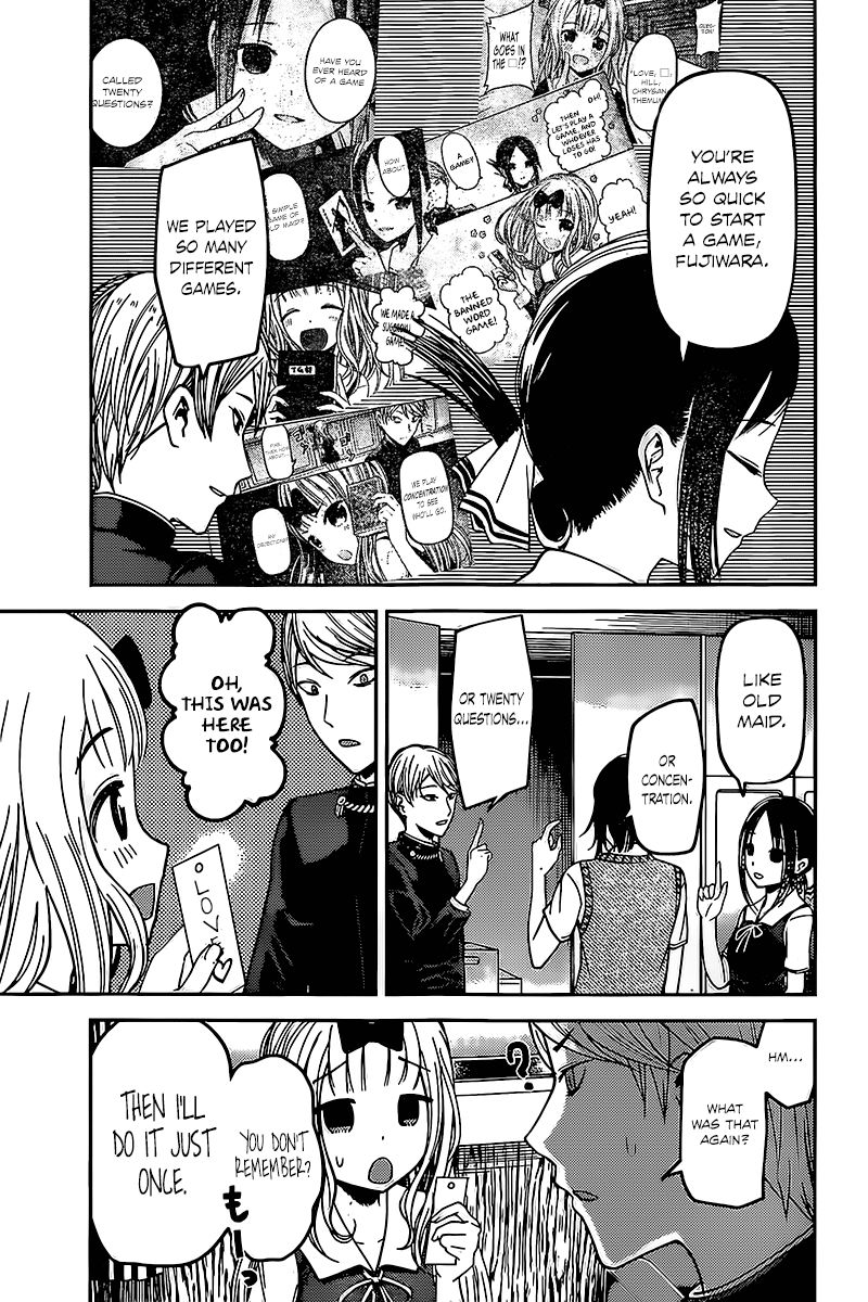 Kaguya-sama wa Kokurasetai - Tensai-tachi no Renai Zunousen chapter 59 page 4