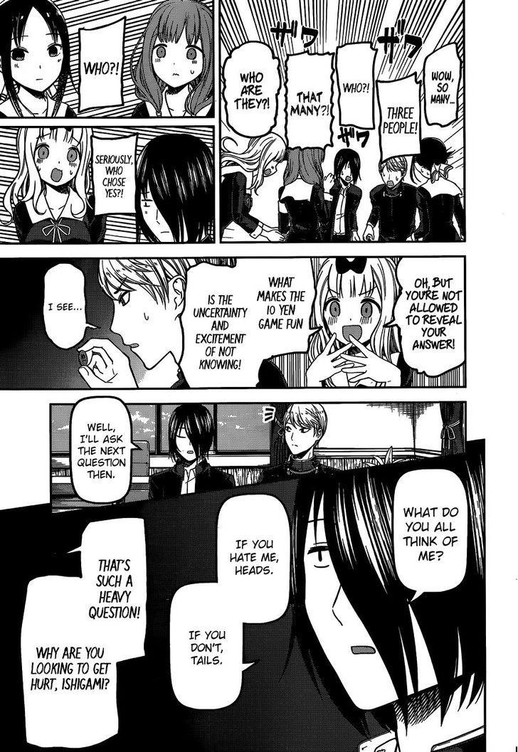 Kaguya-sama wa Kokurasetai - Tensai-tachi no Renai Zunousen chapter 99 page 7