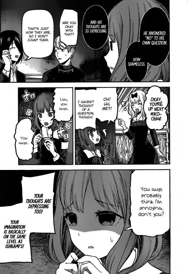 Kaguya-sama wa Kokurasetai - Tensai-tachi no Renai Zunousen chapter 99 page 9