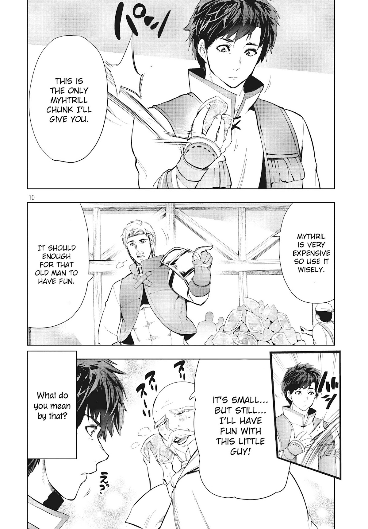 Kaiko sareta Ankoku Heishi (30-dai) no Slow na Second Life chapter 10.1 page 11