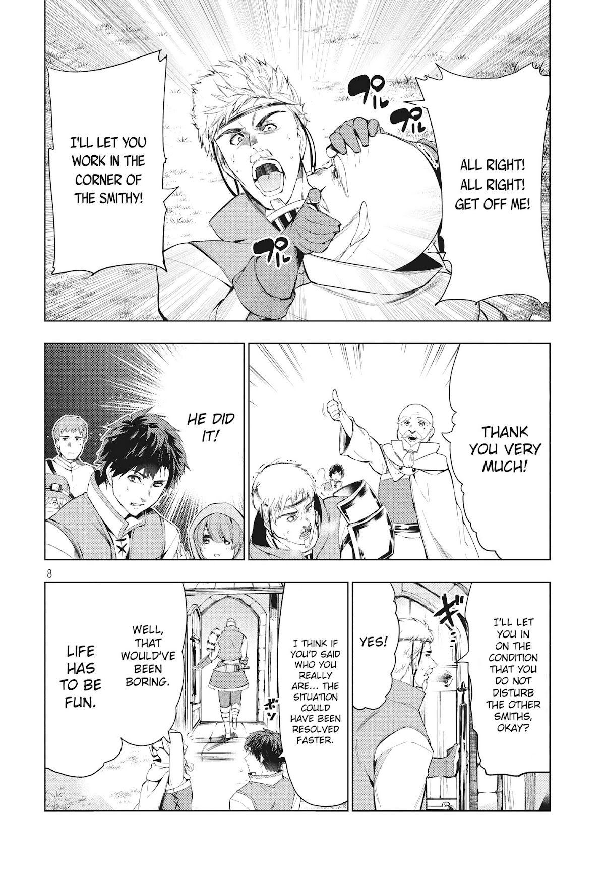 Kaiko sareta Ankoku Heishi (30-dai) no Slow na Second Life chapter 10.1 page 9