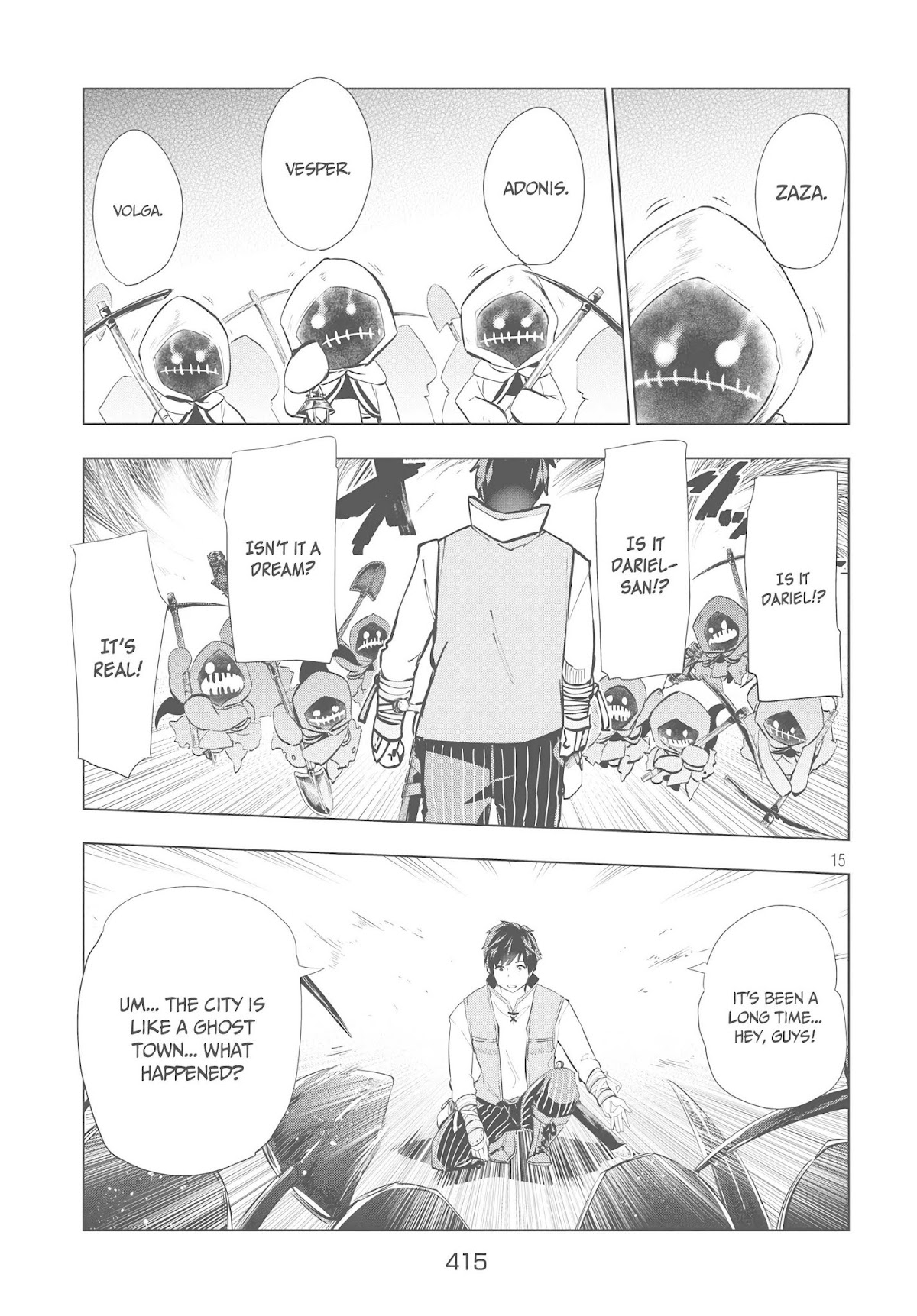 Kaiko sareta Ankoku Heishi (30-dai) no Slow na Second Life chapter 5.1 page 15