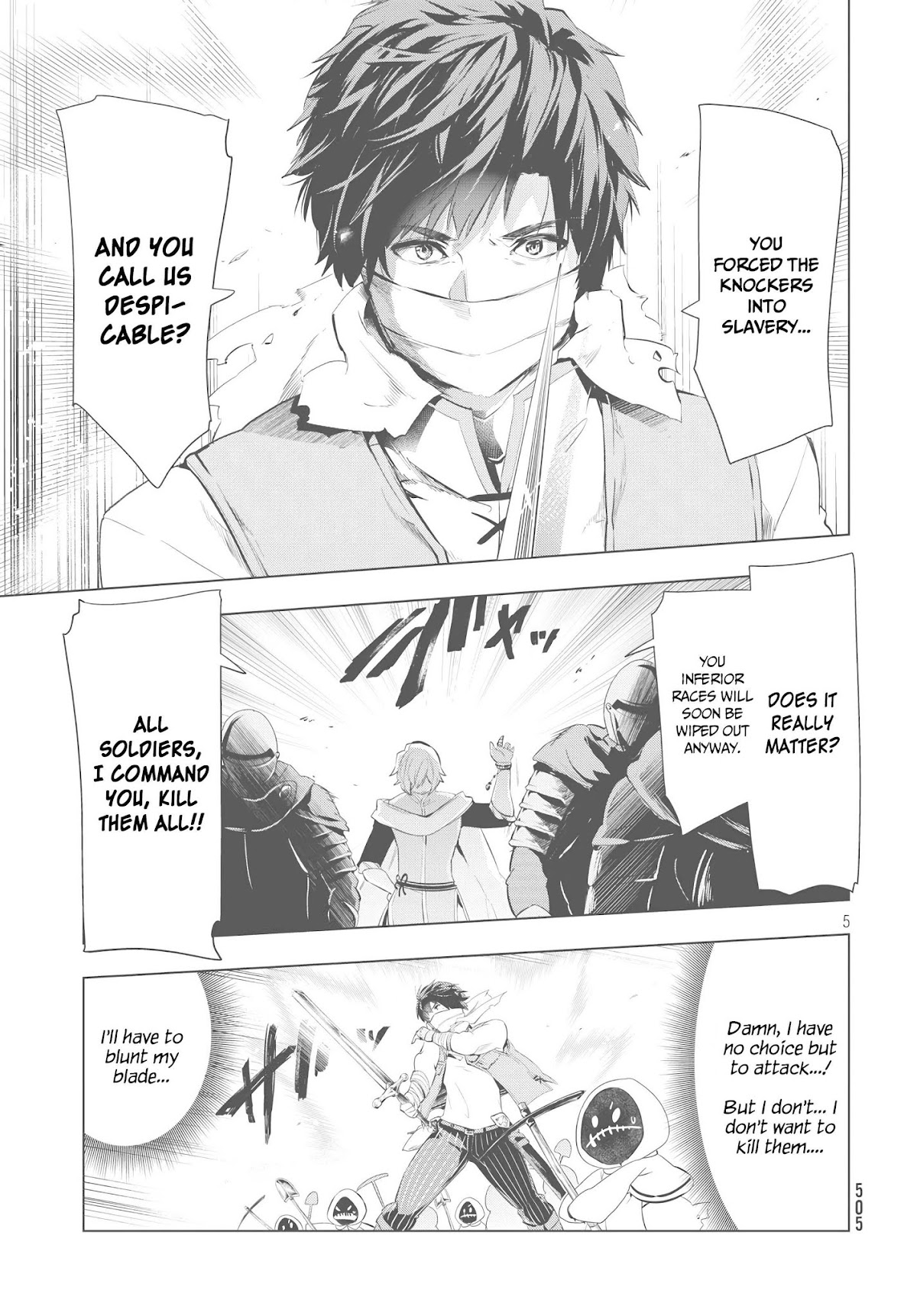 Kaiko sareta Ankoku Heishi (30-dai) no Slow na Second Life chapter 6.1 page 5