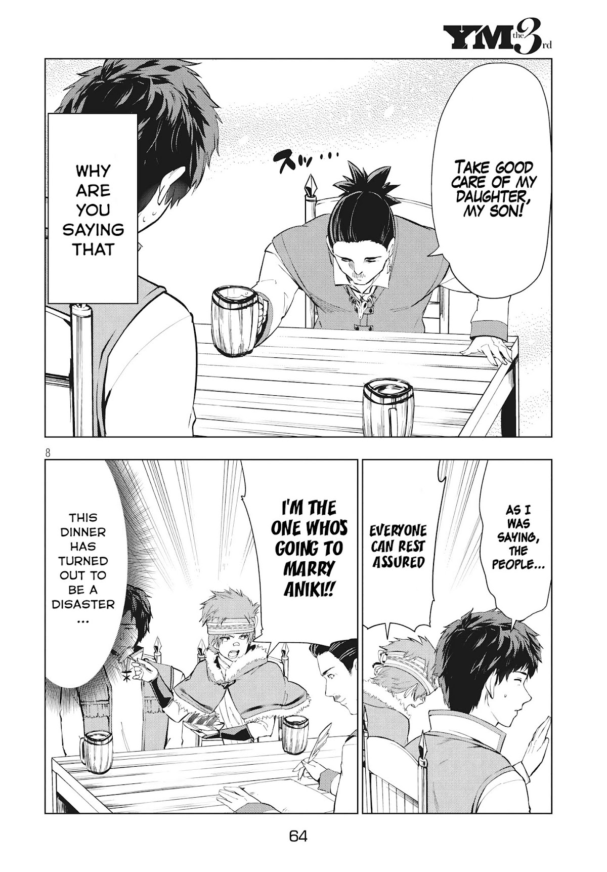 Kaiko sareta Ankoku Heishi (30-dai) no Slow na Second Life chapter 8.1 page 8