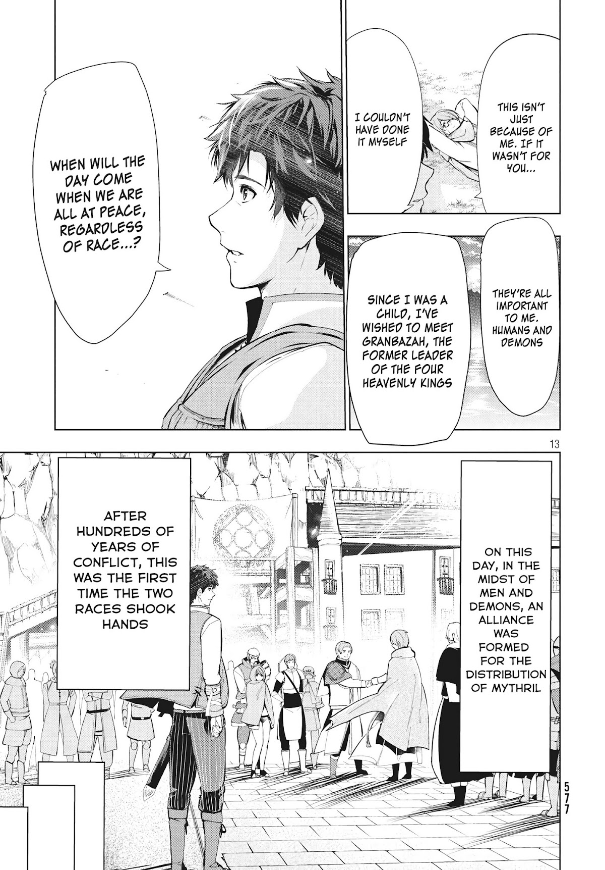 Kaiko sareta Ankoku Heishi (30-dai) no Slow na Second Life chapter 9.1 page 13