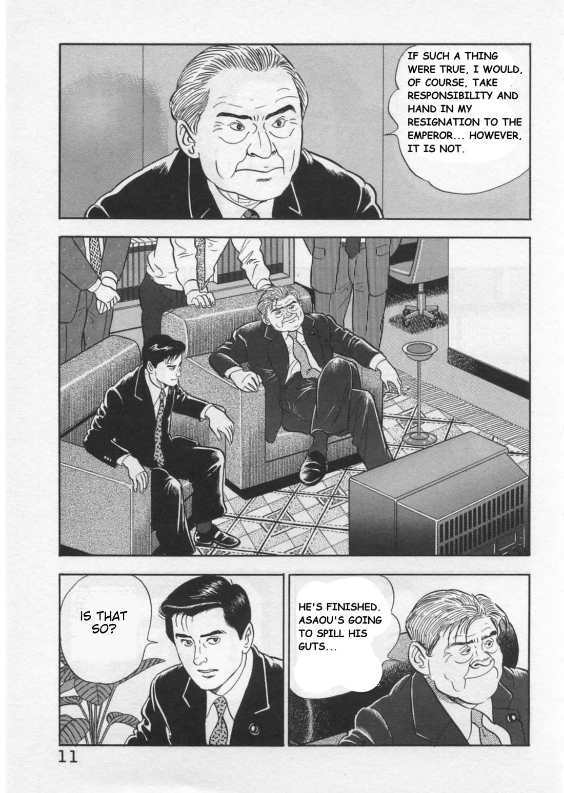 Kaji Ryuusuke no Gi chapter 35 page 13