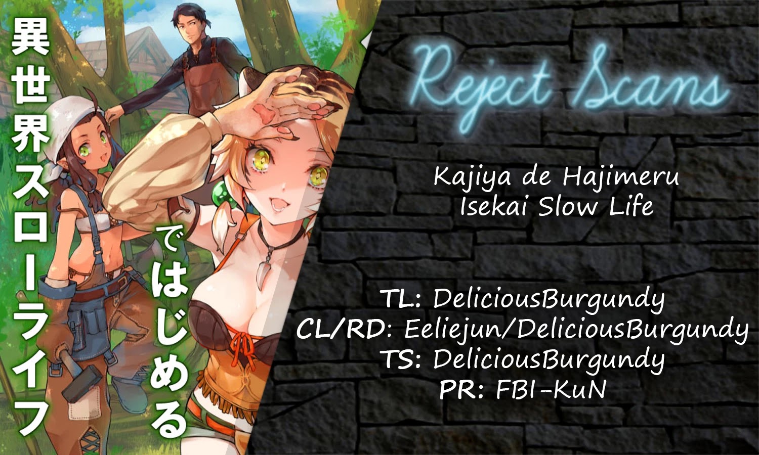 Kajiya de Hajimeru Isekai Slow Life chapter 1 page 1