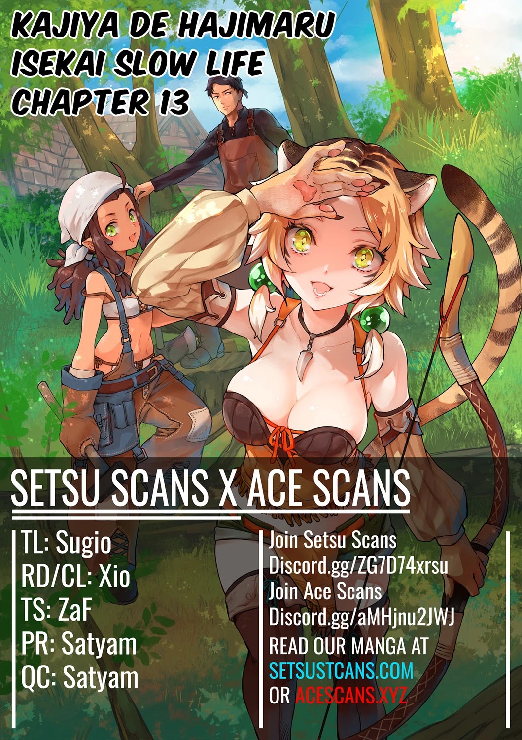 Kajiya de Hajimeru Isekai Slow Life chapter 13 page 1