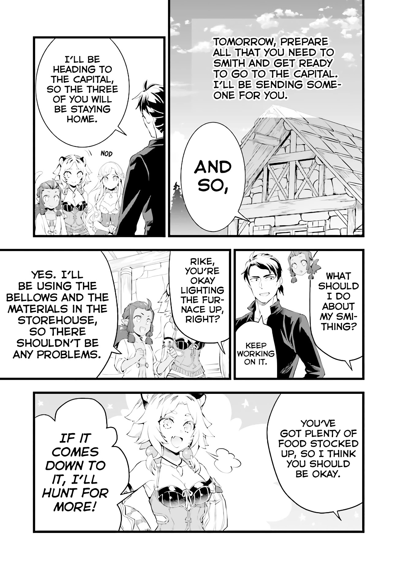 Kajiya de Hajimeru Isekai Slow Life chapter 13 page 8