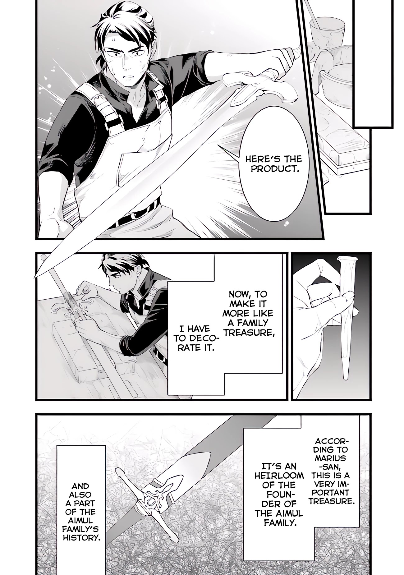 Kajiya de Hajimeru Isekai Slow Life chapter 14.1 page 14