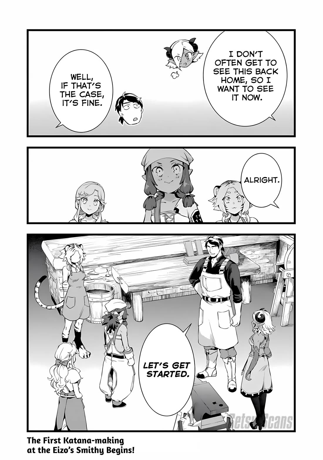 Kajiya de Hajimeru Isekai Slow Life chapter 23 page 33