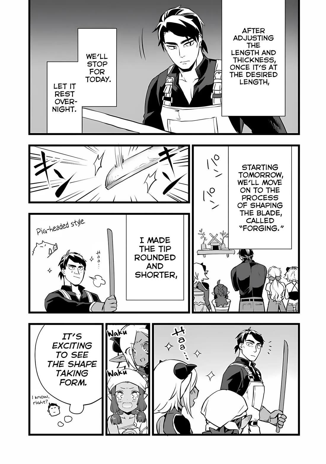 Kajiya de Hajimeru Isekai Slow Life chapter 24 page 9