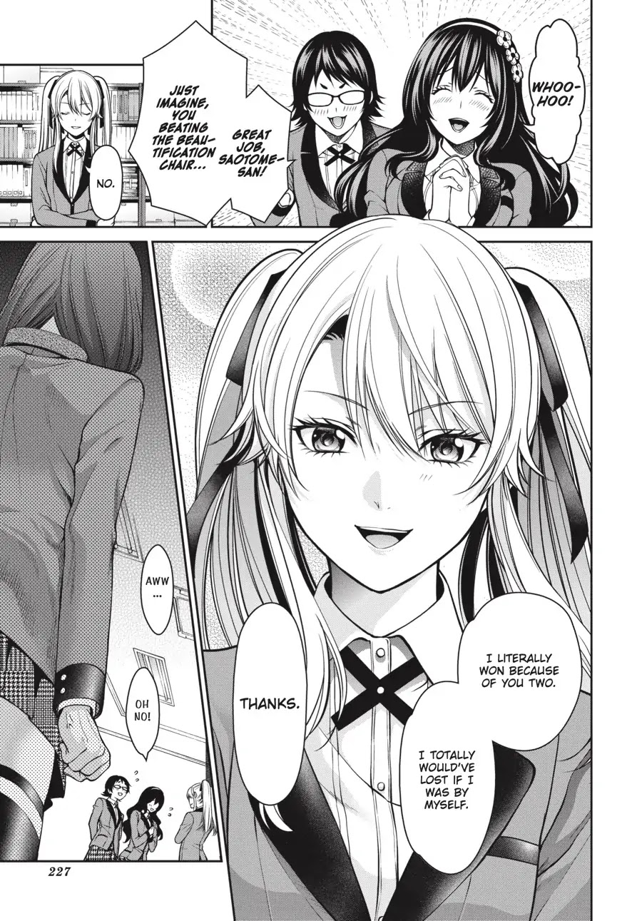 Kakegurui Twin chapter 14 page 37