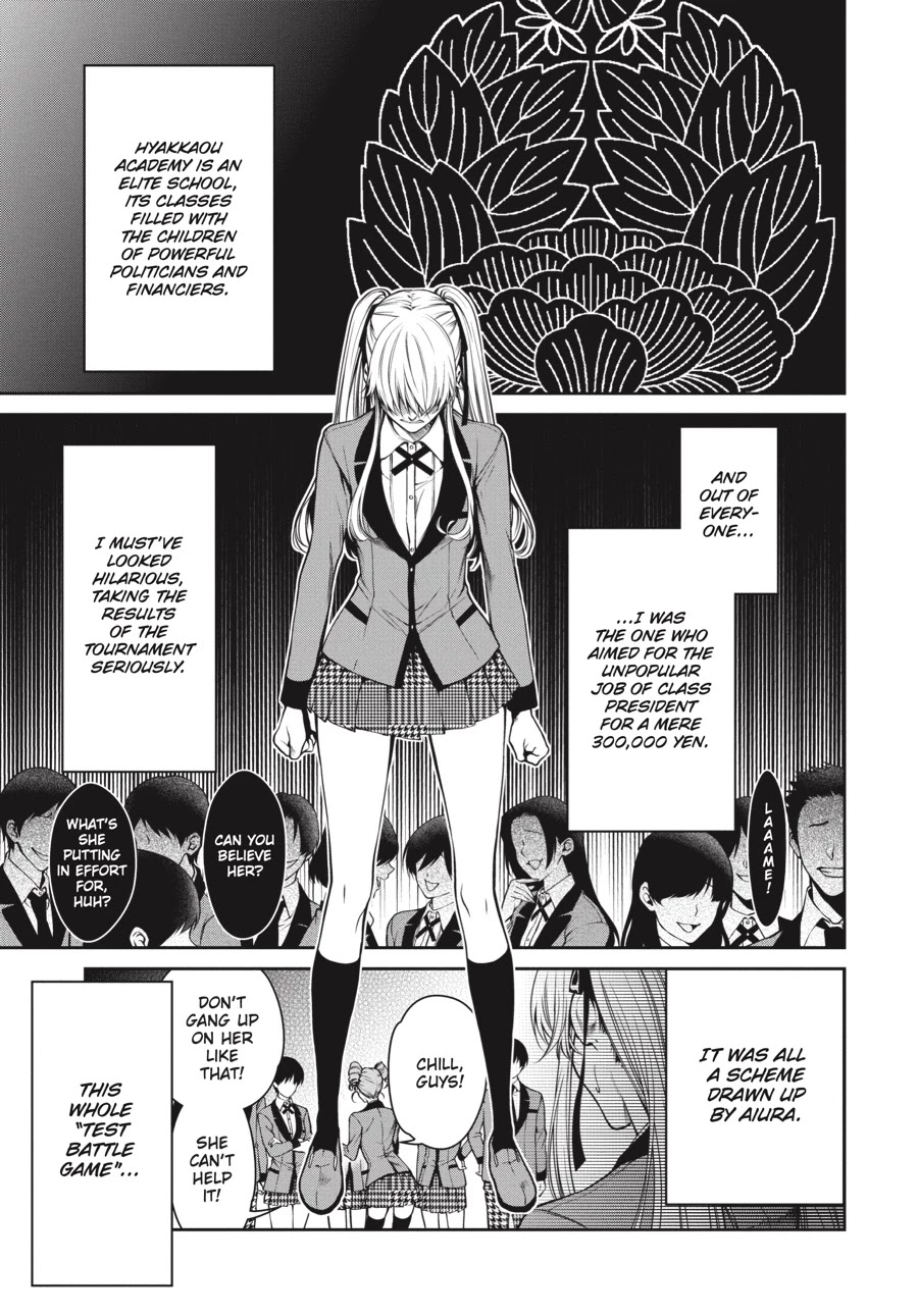 Kakegurui Twin chapter 17 page 1