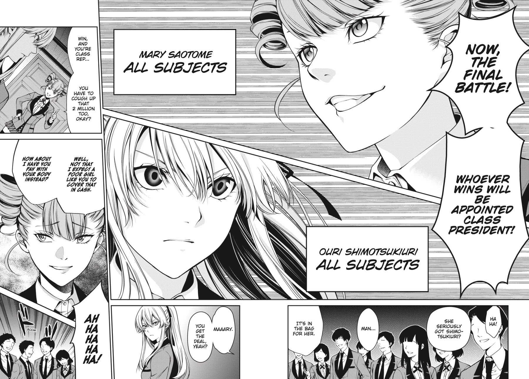 Kakegurui Twin chapter 17 page 36