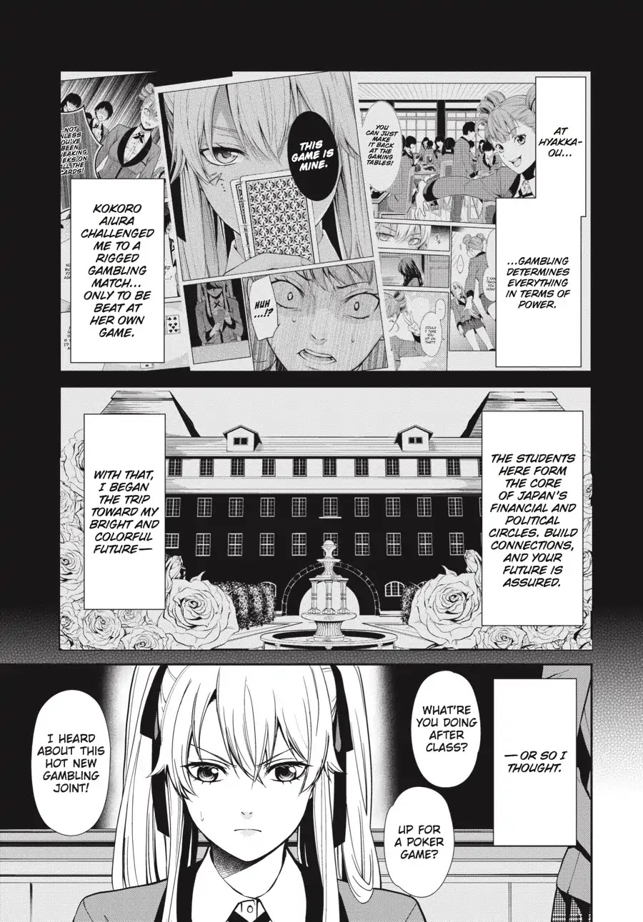 Kakegurui Twin chapter 2 page 1