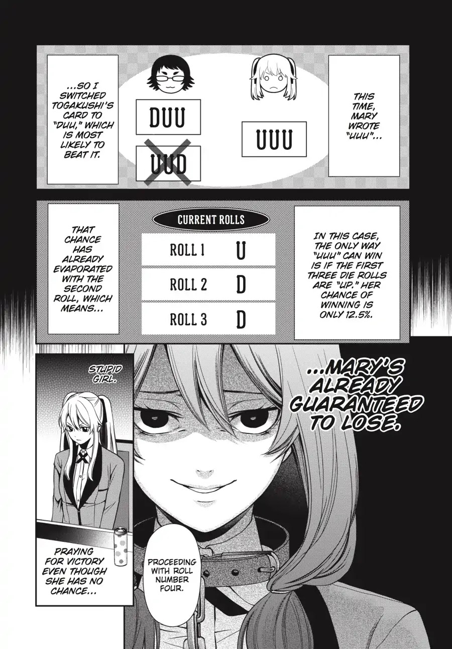 Kakegurui Twin chapter 2 page 44