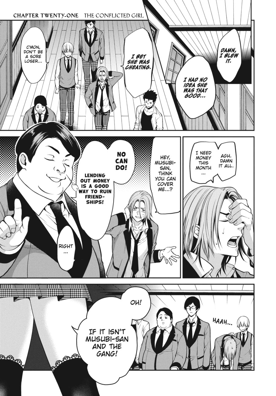 Kakegurui Twin chapter 21 page 1