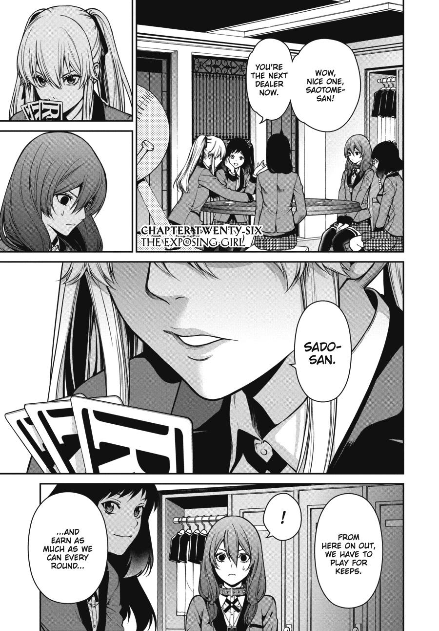 Kakegurui Twin chapter 26 page 1