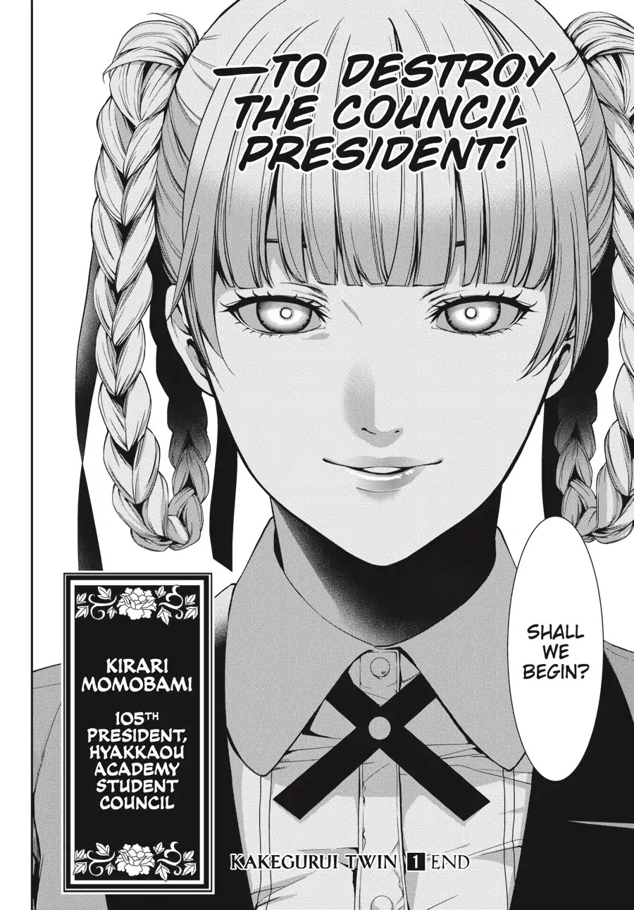 Kakegurui Twin chapter 3 page 63