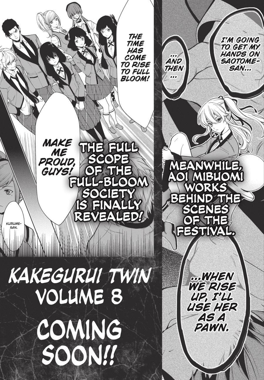 Kakegurui Twin chapter 34 page 46