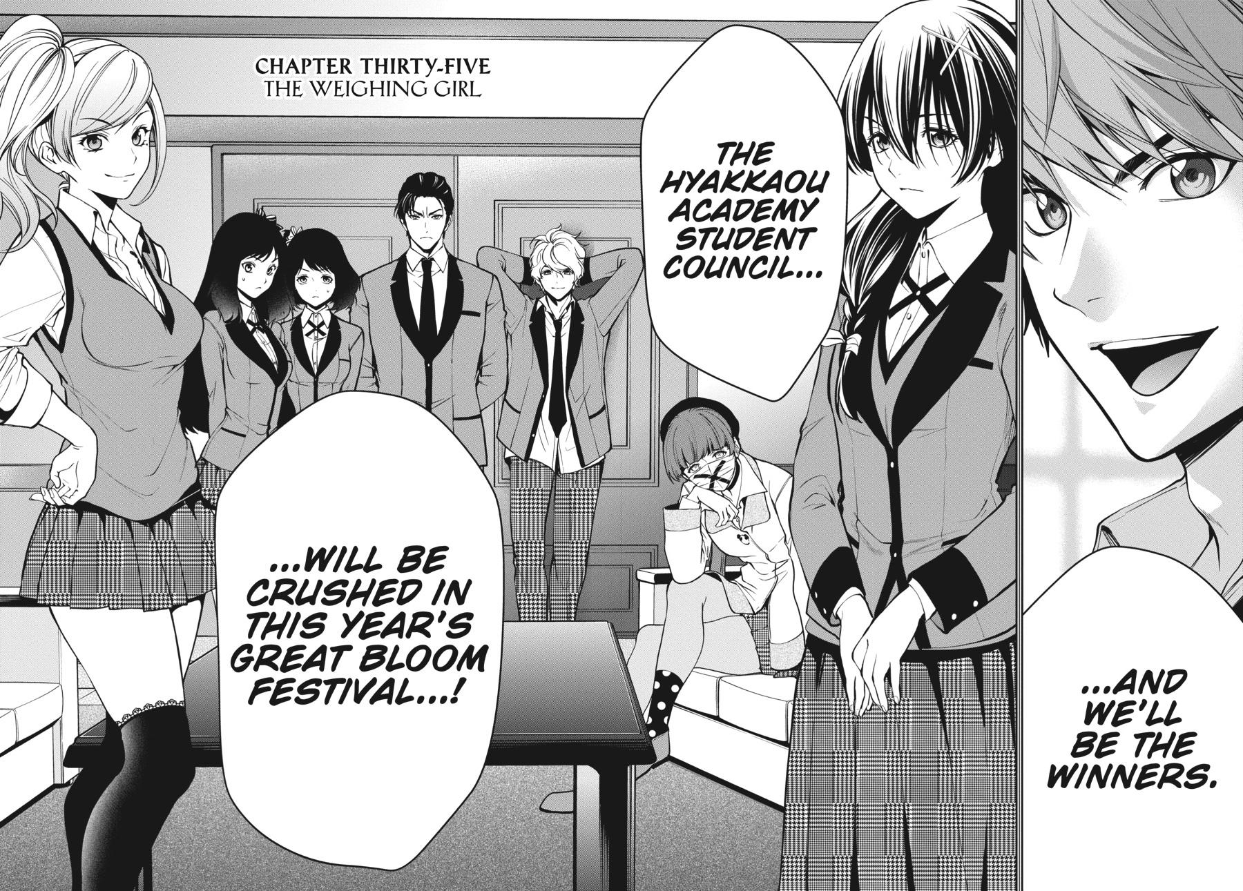 Kakegurui Twin chapter 35 page 5