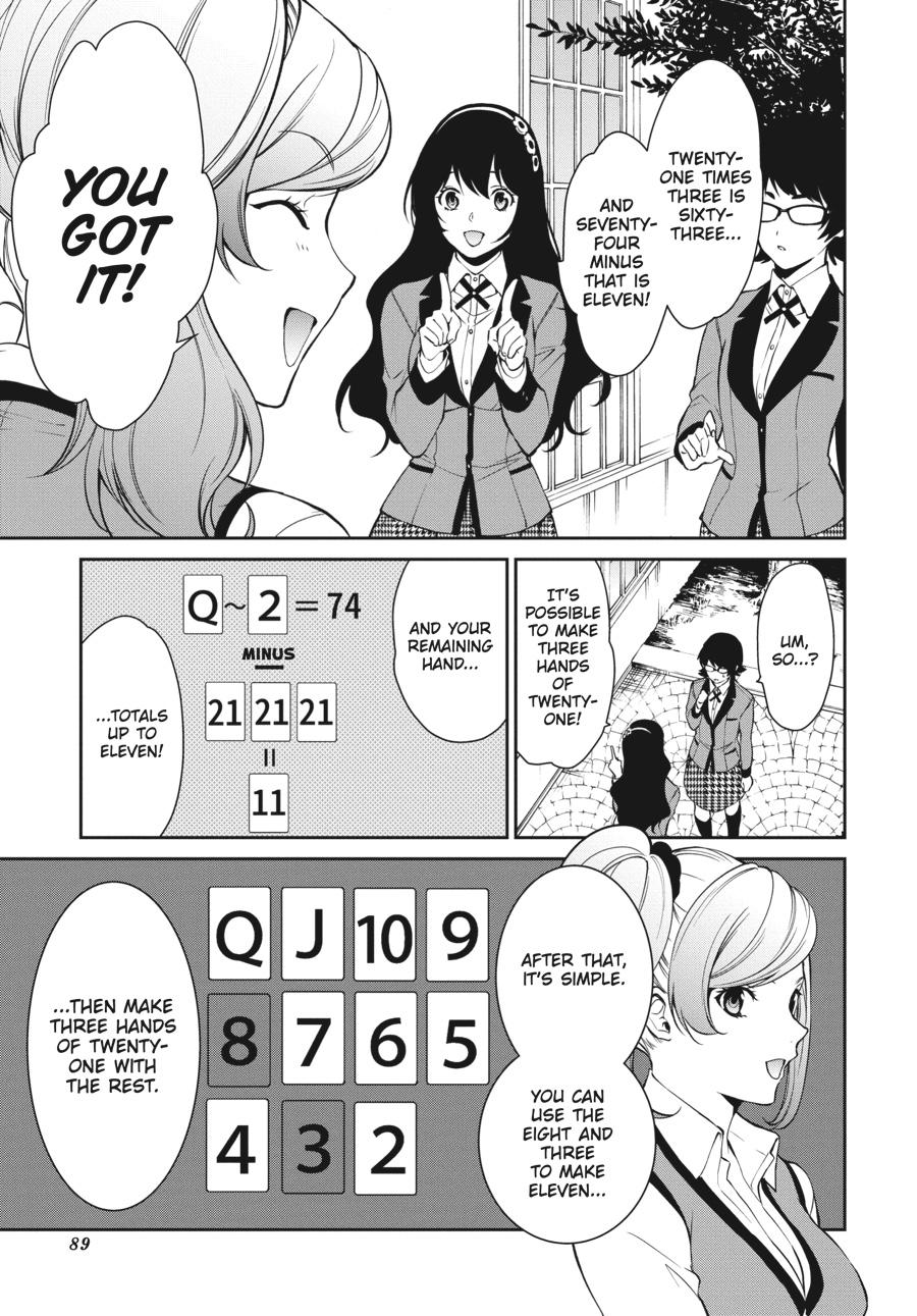 Kakegurui Twin chapter 44 page 21