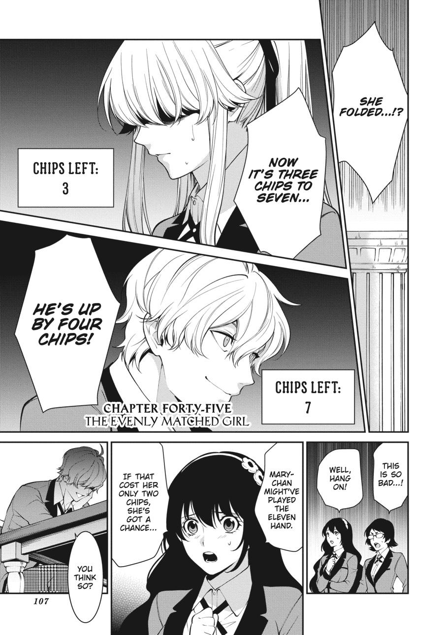 Kakegurui Twin chapter 45 page 1