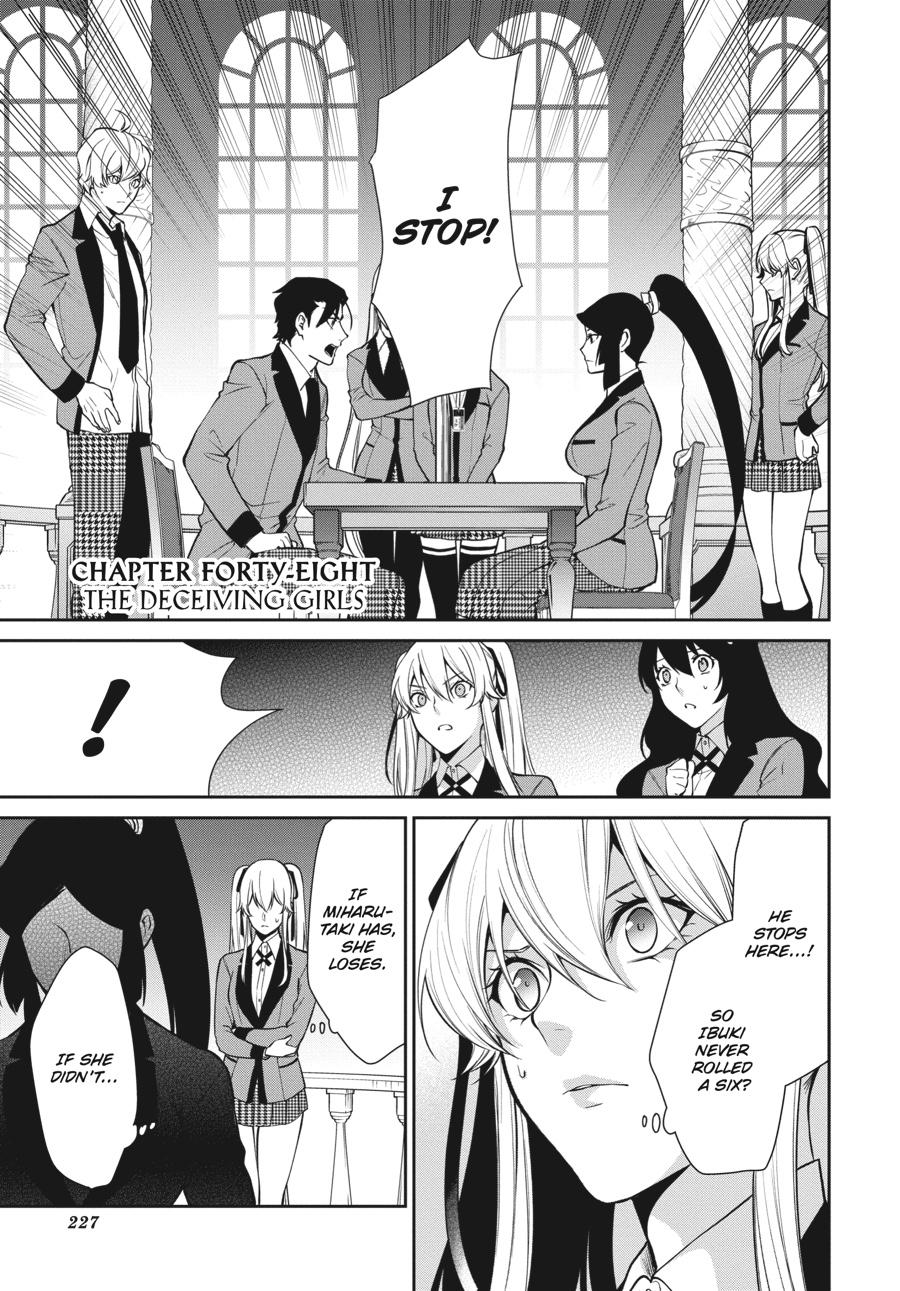 Kakegurui Twin chapter 48 page 1