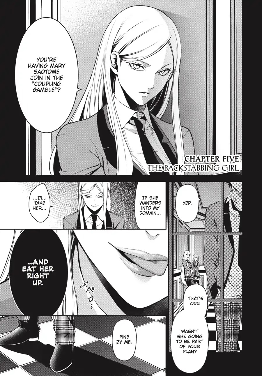 Kakegurui Twin chapter 5 page 1