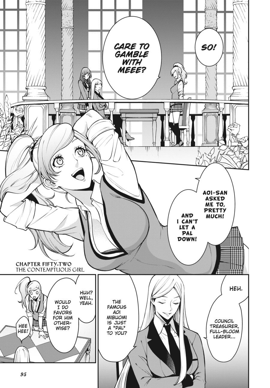 Kakegurui Twin chapter 52 page 1