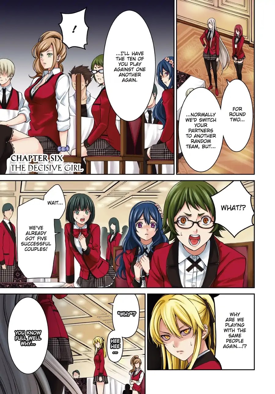 Kakegurui Twin chapter 6 page 1