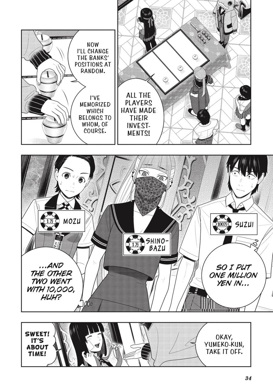 Kakegurui chapter 113 page 34