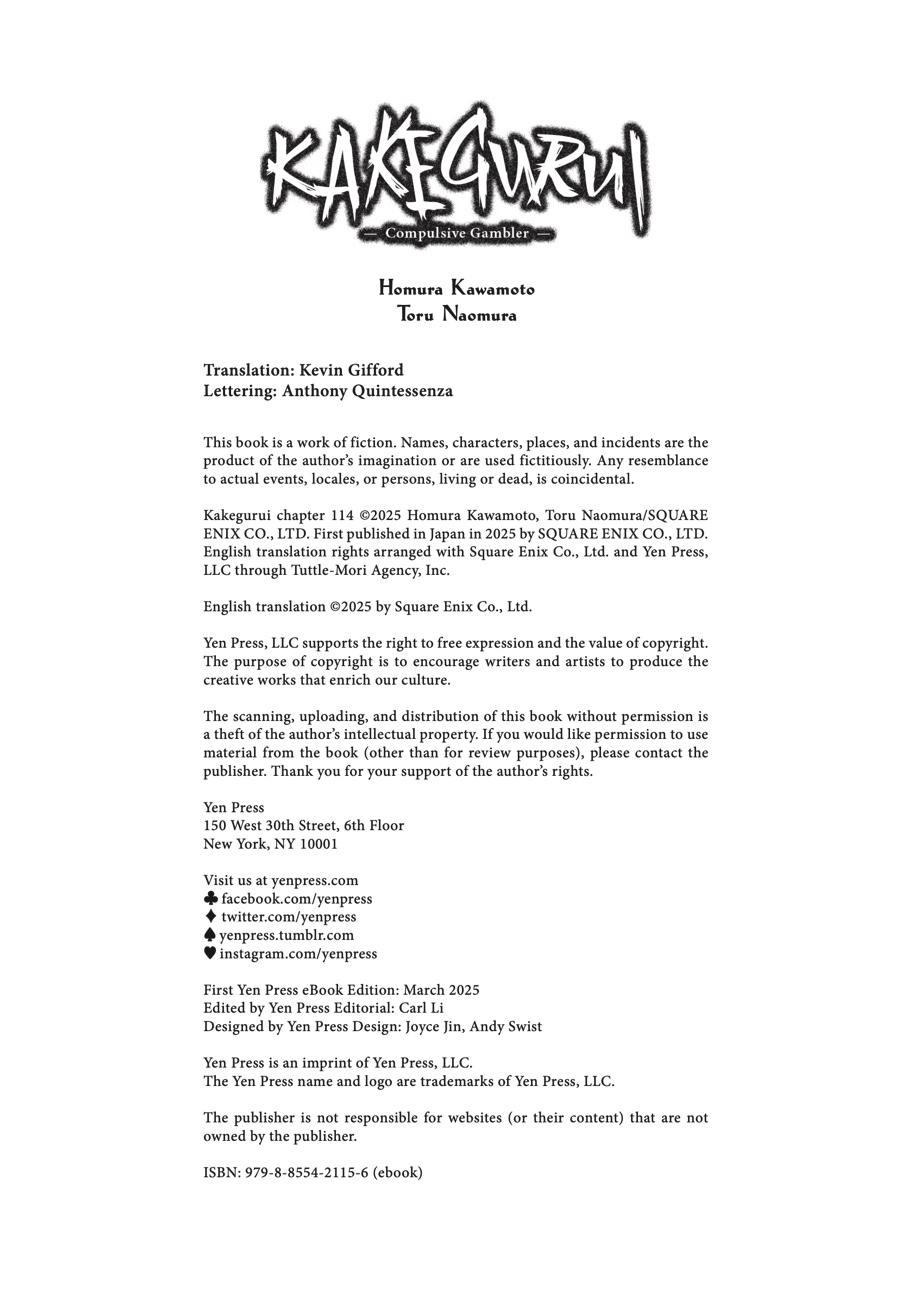 Kakegurui chapter 114 page 32