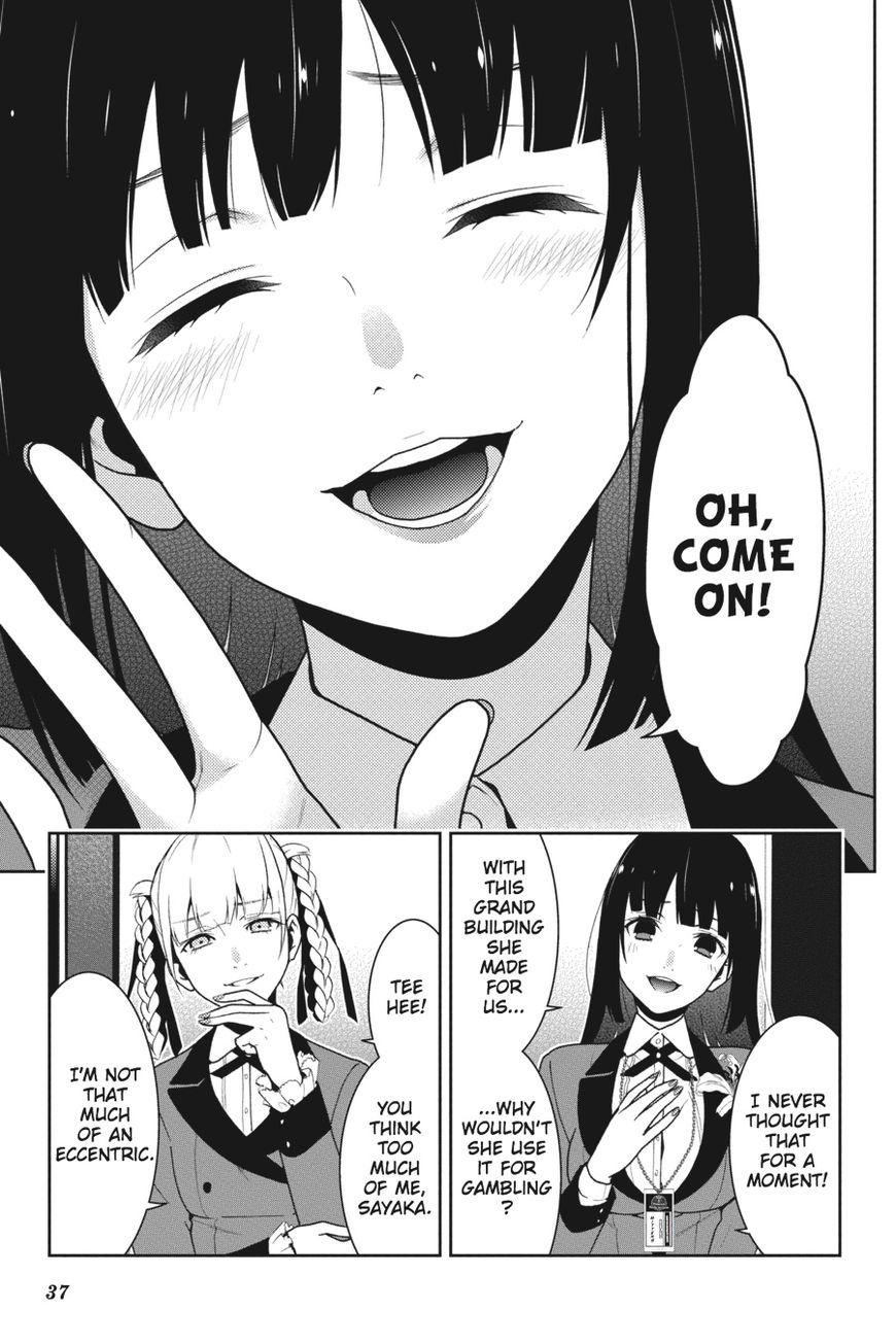 Kakegurui chapter 33 page 35