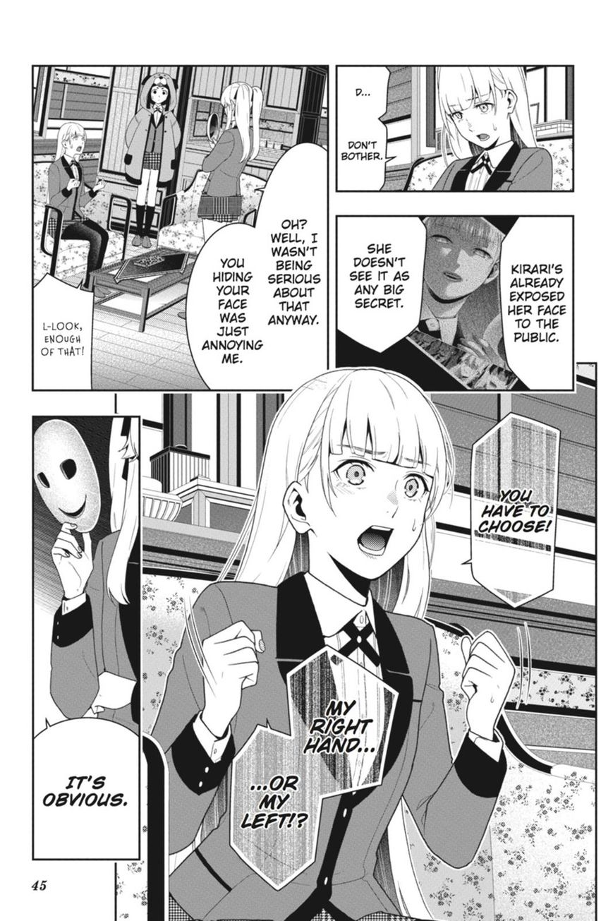 Kakegurui chapter 40 page 45
