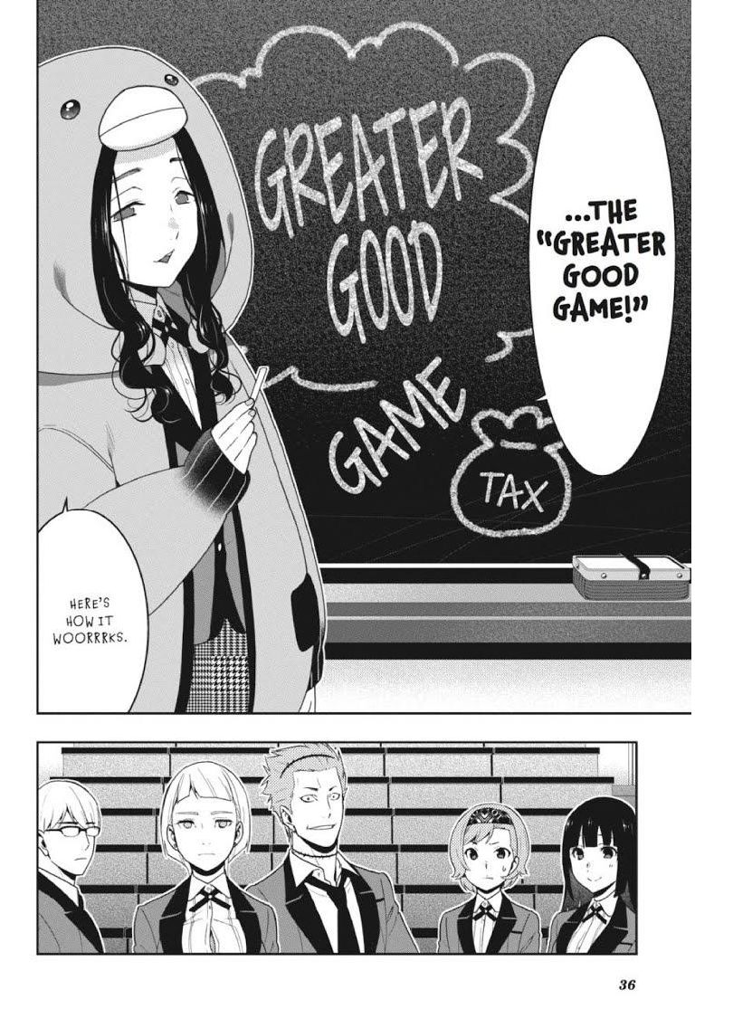 Kakegurui chapter 45 page 36