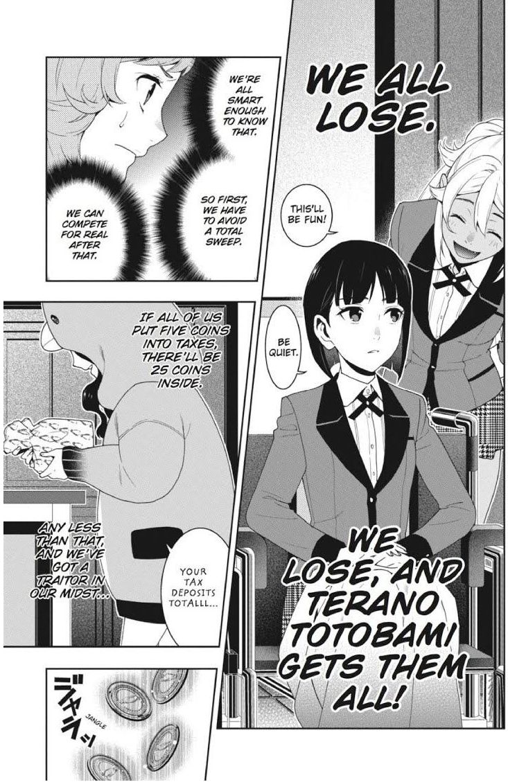 Kakegurui chapter 46 page 41
