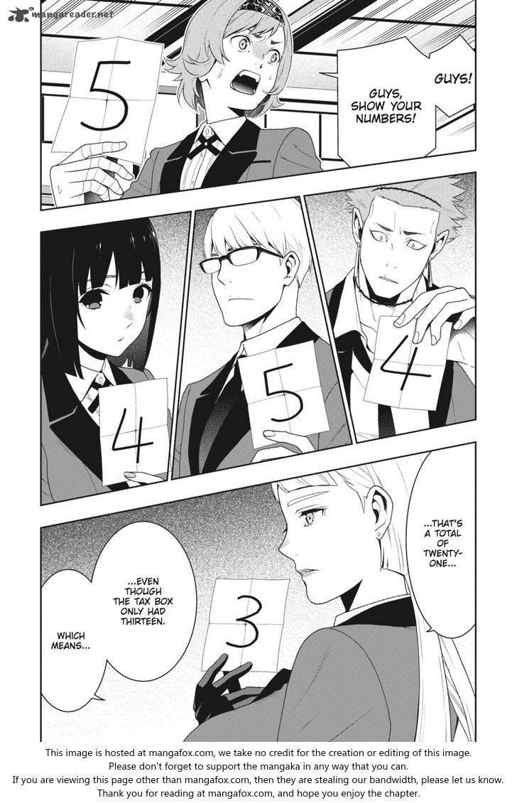 Kakegurui chapter 47 page 22