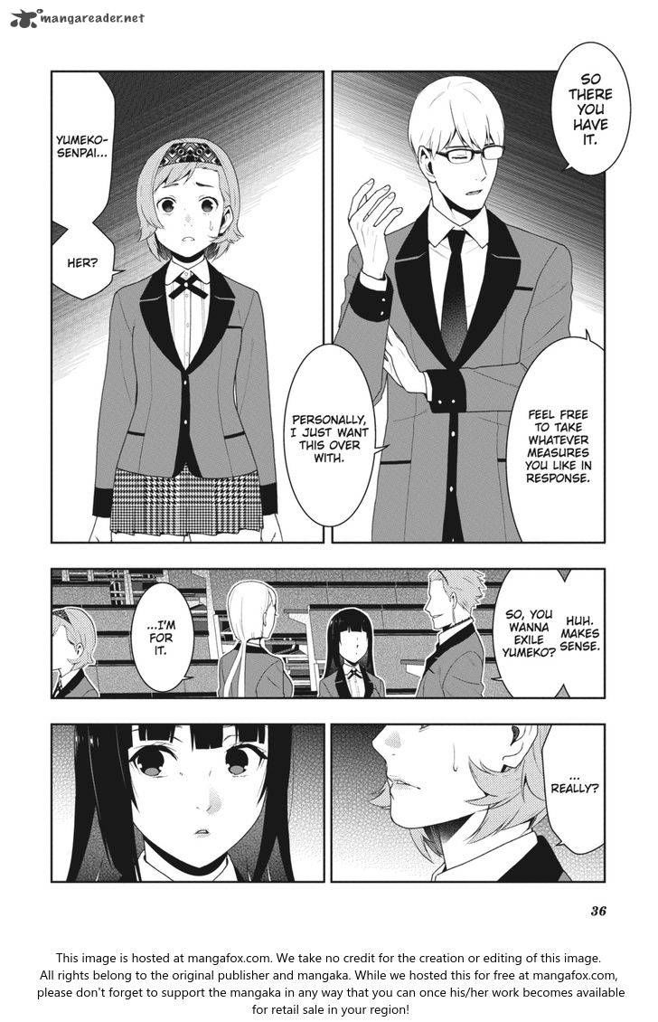 Kakegurui chapter 47 page 36