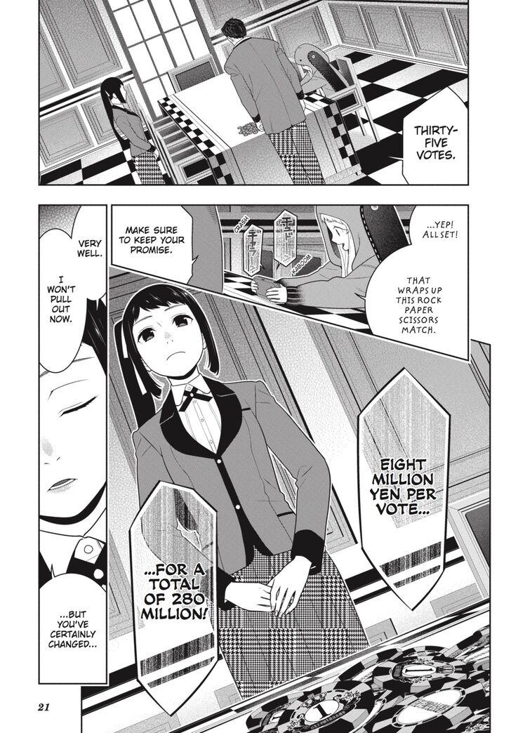 Kakegurui chapter 63 page 20