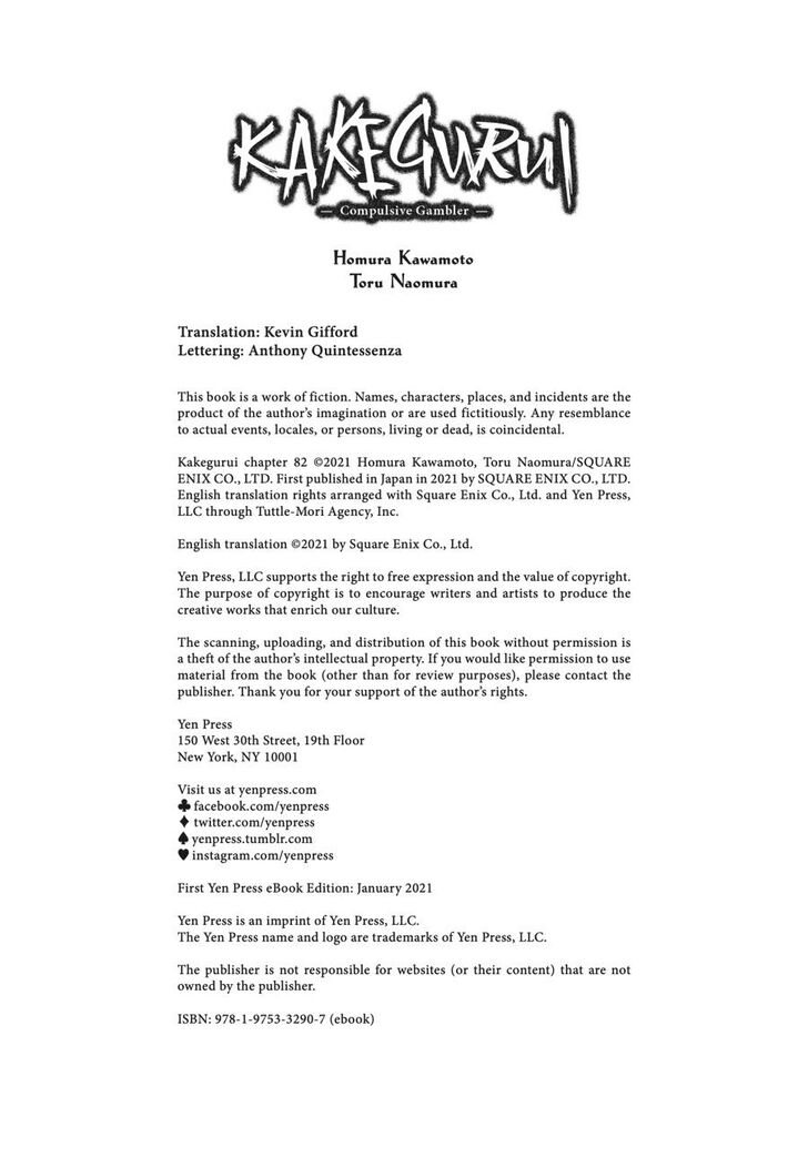 Kakegurui chapter 82 page 40