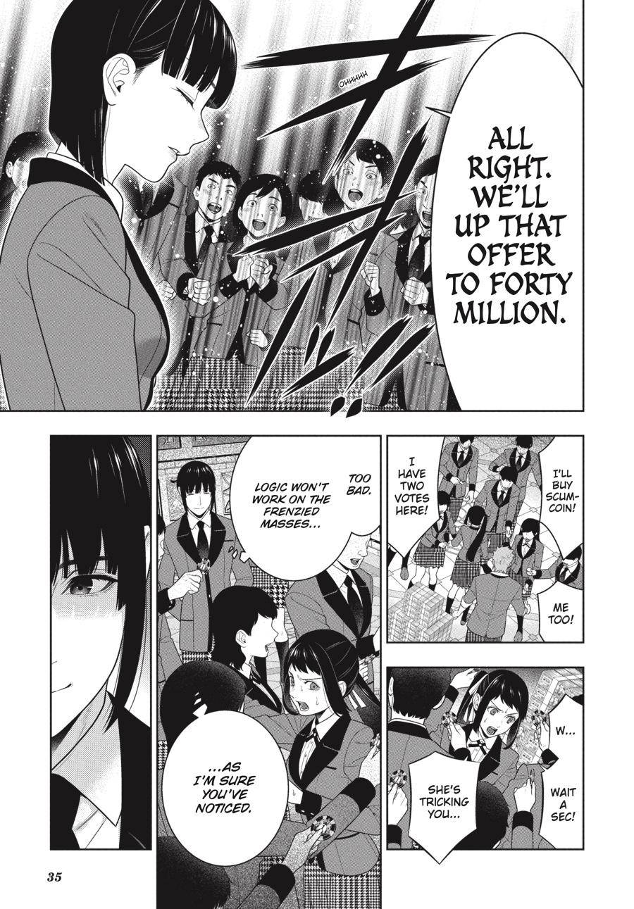 Kakegurui chapter 90 page 34