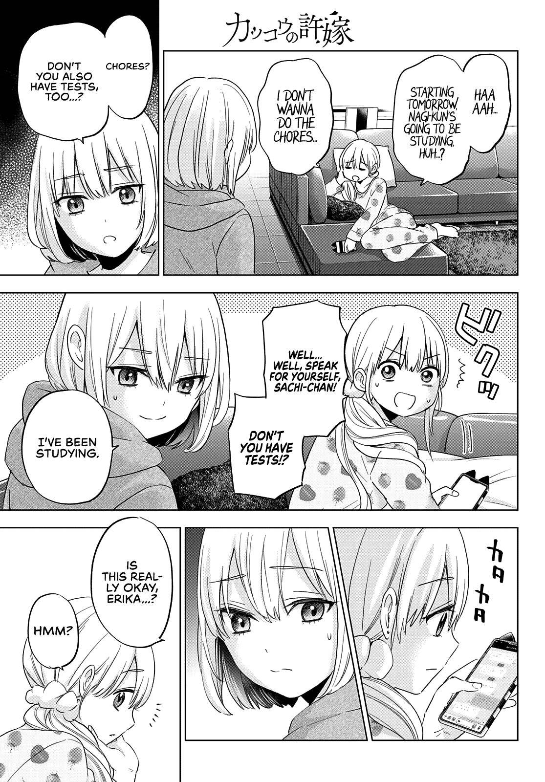 Kakkou no Iinazuke chapter 116 page 12