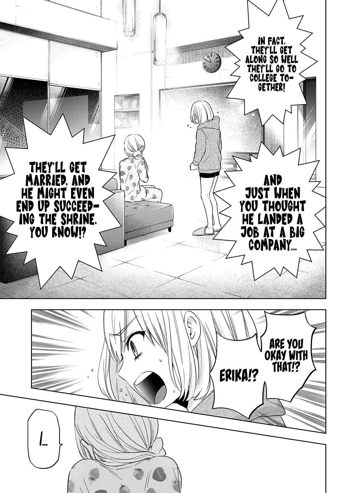 Kakkou no Iinazuke chapter 116 page 18