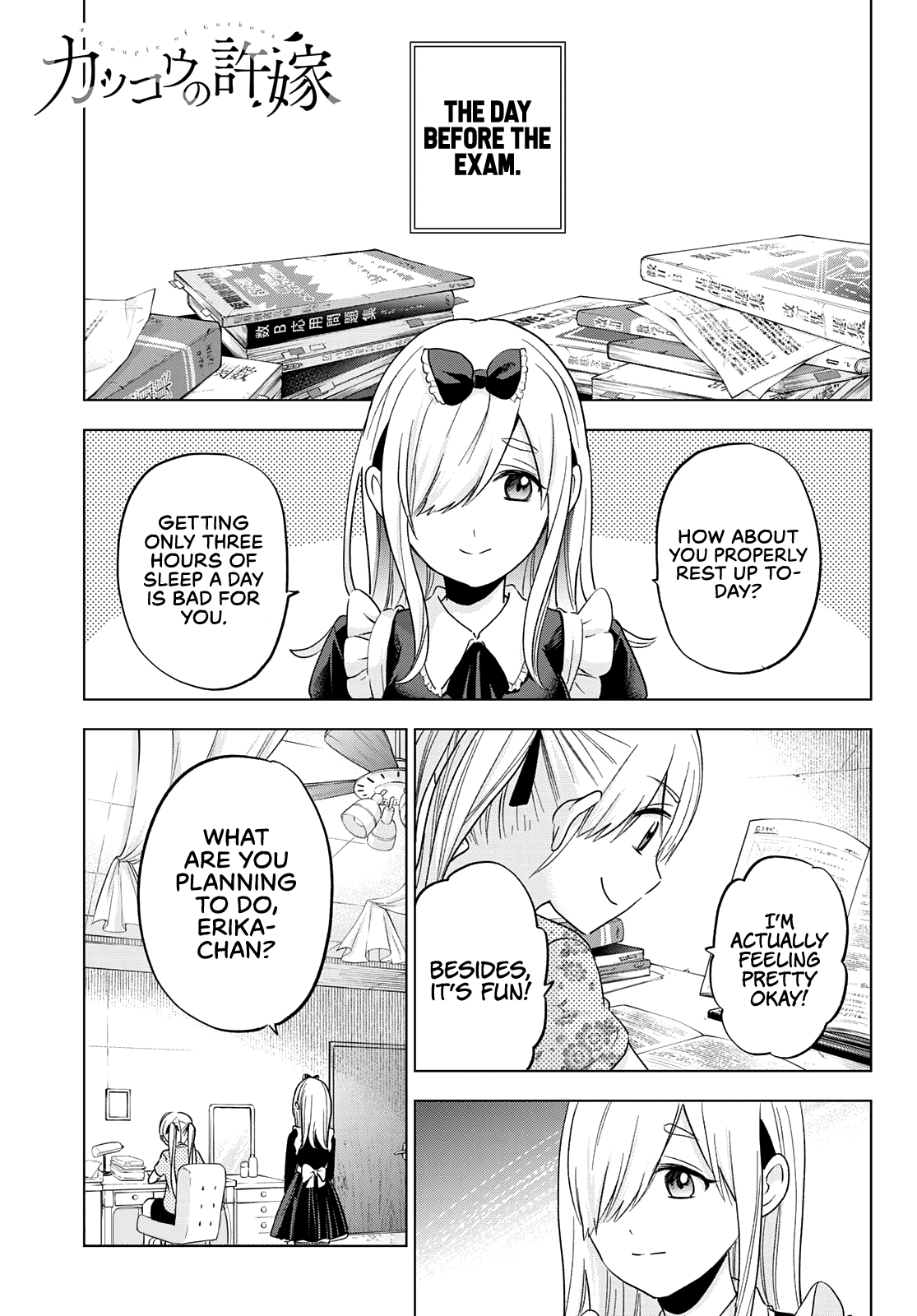 Kakkou no Iinazuke chapter 122 page 2