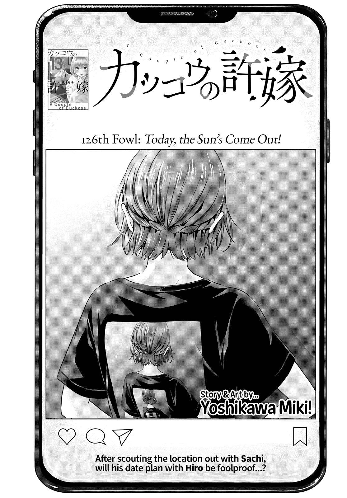 Kakkou no Iinazuke chapter 126 page 2